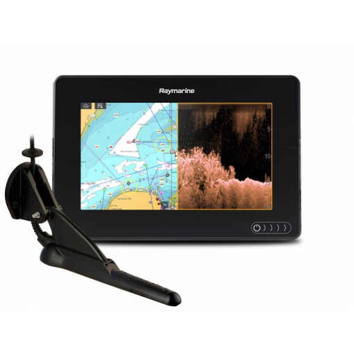 Raymarine AXIOM 7 DV, Multi-function 7" Display with integrated DownVision, 600W Sonar including CPT-100DVS transducer 