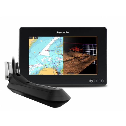 Raymarine AXIOM 7 RV, Multi-function 7" Display with RealVision 3D, 600W Sonar with RV-100 transducer 