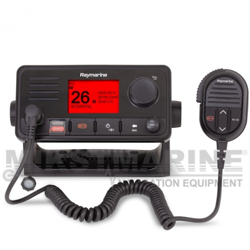 Raymarine Ray73 VHF Radio (optional 2nd handset) with Integrated GPS and AIS receiver 